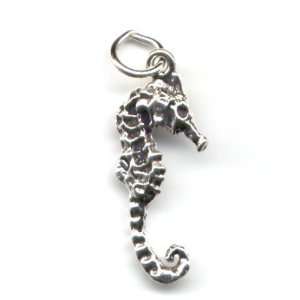  Seahorse Charm Sterling Silver Jewelry 