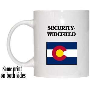  US State Flag   SECURITY WIDEFIELD, Colorado (CO) Mug 
