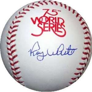  Roy White Signed Baseball   1978 World Series