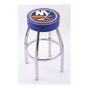  New York Islanders HBS Steel Stool with 4 Logo Seat and 