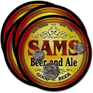  Sams , CO Beer & Ale Coasters   4pk 