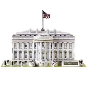  White House 3D Paper Model Toys & Games