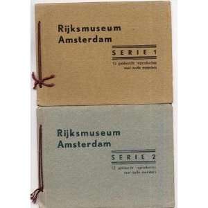 Rijksmuseum Amsterdam Serie 1 & Serie 2 Booklets 1930s 