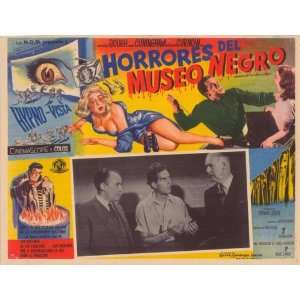  Horrors of the Black Museum   Movie Poster   27 x 40