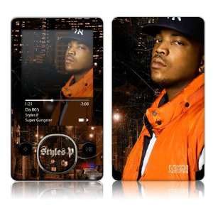   Zune  80GB  Styles P  Super Gangster Skin  Players & Accessories