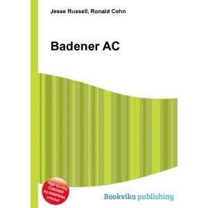  Badener AC Ronald Cohn Jesse Russell Books