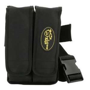  Kee Action Sports #35580 Black 2Pock Pouch/Tubes Sports 