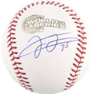  Frank Thomas Autographed Baseball  Details 2005 World 