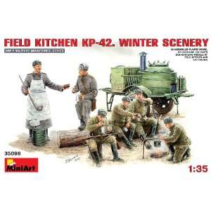  1/35 Field Kitchen KP 42, Winter Scenery Toys & Games