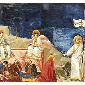  FRAMED oil paintings   Giotto   Ambrogio Bondone   24 x 22 