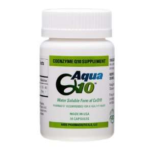  AQUA Q10 Water Soluble Form of CoQ10 Health & Personal 