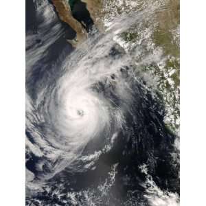  Hurricane Norbert Off Mexico, October 10, 2008 Stretched 