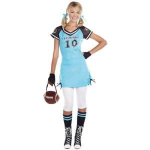 Lets Party By Dreamgirl Football Touchdown Cutie Teen Costume / Light 