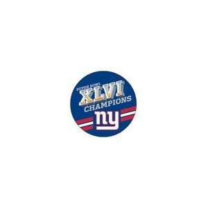  New York Giants 2012 Super Bowl 46 Champs Die Cut Car 