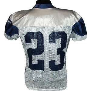  Choice #23 2008 Cowboys Game Used White Practice Jersey (Tagged 2008