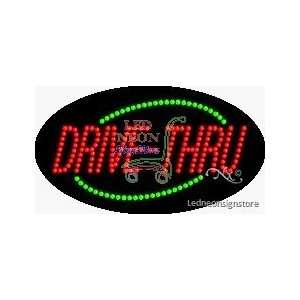 Drive Thru LED Business Sign 15 Tall x 27 Wide x 1 Deep 
