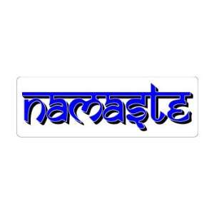  Namaste   Window Bumper Sticker Automotive