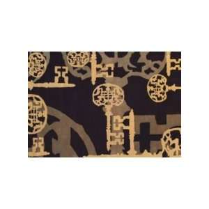Foreign Accents Chelsea SWS 4230 75 x 96 Black / White Area Rug 