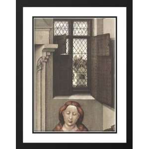  Campin, Robert 28x38 Framed and Double Matted Madonna with 