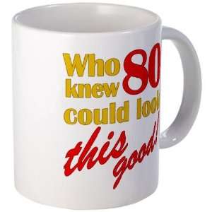  Funny 80th Birthday Gag Gifts Funny Mug by  