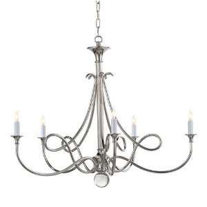 Visual Comfort and Company SC5005PN Studio 5 Light Chandeliers in 