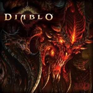  Diablo 2012 Wall Calendar 12 X 12