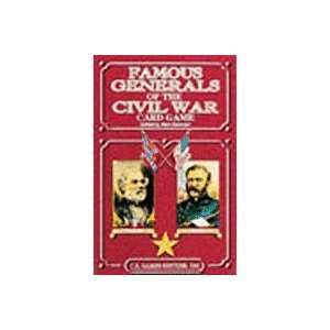    Famous Generals of the Civil War Playing Cards Toys & Games