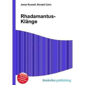  Rhadamantus KlÃ¤nge Ronald Cohn Jesse Russell Books
