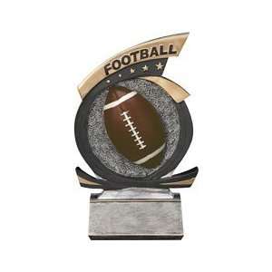   Trophies   Gold Star Resin Awards 7 inches FOOTBALL