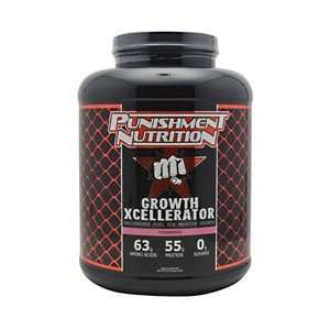  Punishment Nutrition Growth Xcellerator   Strawberry   6 