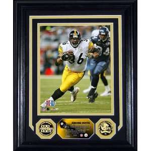    Jerome Bettis Final Game SB XL Photomint