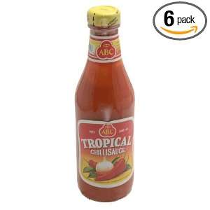 ABC Tropical chili sauce 340ml (Pack of 6)  Grocery 