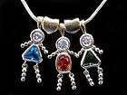 gold chains, kid charm items in Birthstone brat charms 