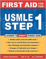 First Aid for the USMLE Step 1, (0071475311), Vikas Bhushan, Textbooks 