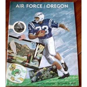  Air Force Oregon Falcon Stadium October 18 1969 Air Force Books