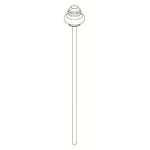  RP38362 Chrome Lift Rod with Finial for 3567 RP38362