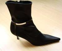   LUCIANO PADOVAN SHOES ANKLE BOOTS SIZE 8 US ITALIEN 39 BLACK  