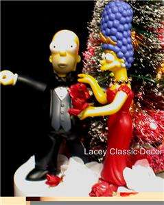 mas Simpson Marge Homer SIMPSONS Wedding Cake Topper  