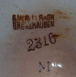 Bowle mit Vogelmotiven Merkelbach Grenzhausen Keramik 2316 M  