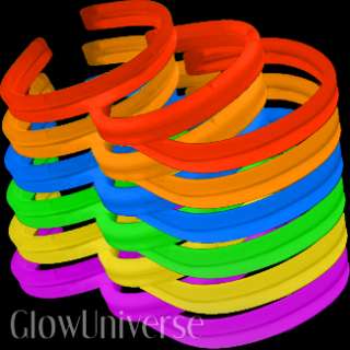 40 8 Glow Bracelets TWISTER Light Sticks Assorted  