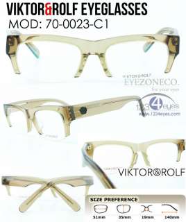EyezoneCo VIKTOR&ROLF Eyeglass Frame Half rim 70 0023 1  