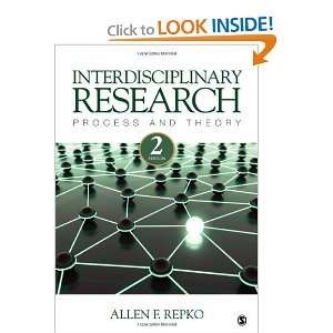   Research Process and Theory [Paperback] Allen F. Repko Books