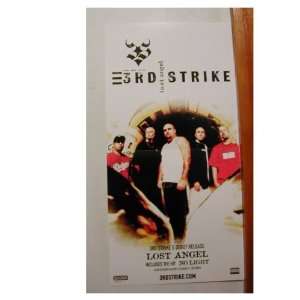  Third Strike Promo Poster 2 sided 3rd 3 
