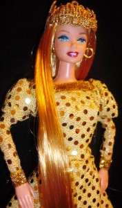 Princess Zoe Midas ~ King Midas Golden Touch ~ OOAK Barbie doll 