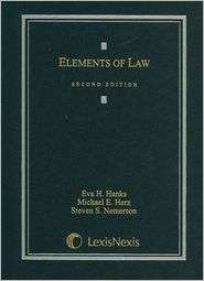 Elements of Law, (1422476766), Eva H. Hanks, Textbooks   Barnes 