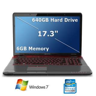 Toshiba Qosmio X775 Q7380 17.3 Laptop 2nd Gen Intel Core i5 2430M 