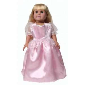  Pink Storybook Princess Girl Doll Dress18 American Toy 