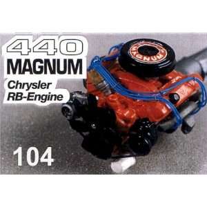    Ross Gibson 1/25 Magnum 440 Chrysler RB Engine Kit Automotive