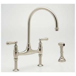  Rohl Kitchen Faucets U.4718/U.4719 Rohl Bridge Faucet with 