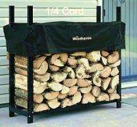 x4x14 Woodhaven Firewood Log Rack & Cover 1/4cord  